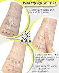 Berinist caramel brown shade for warmer freckles