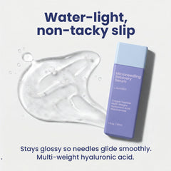 Berkland Auralux niacinamide supporting barrier comfort after microneedling