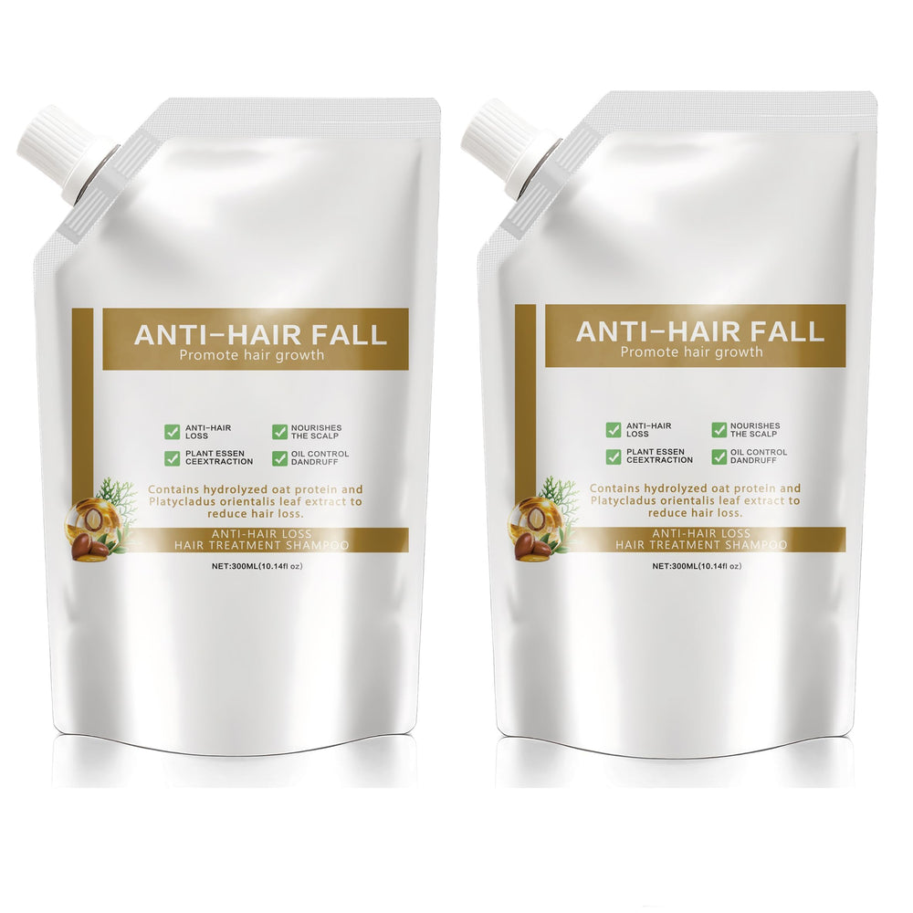 Bership Anti Hair Loss Shampoo bottle close-up highlighting fuller-looking hair support