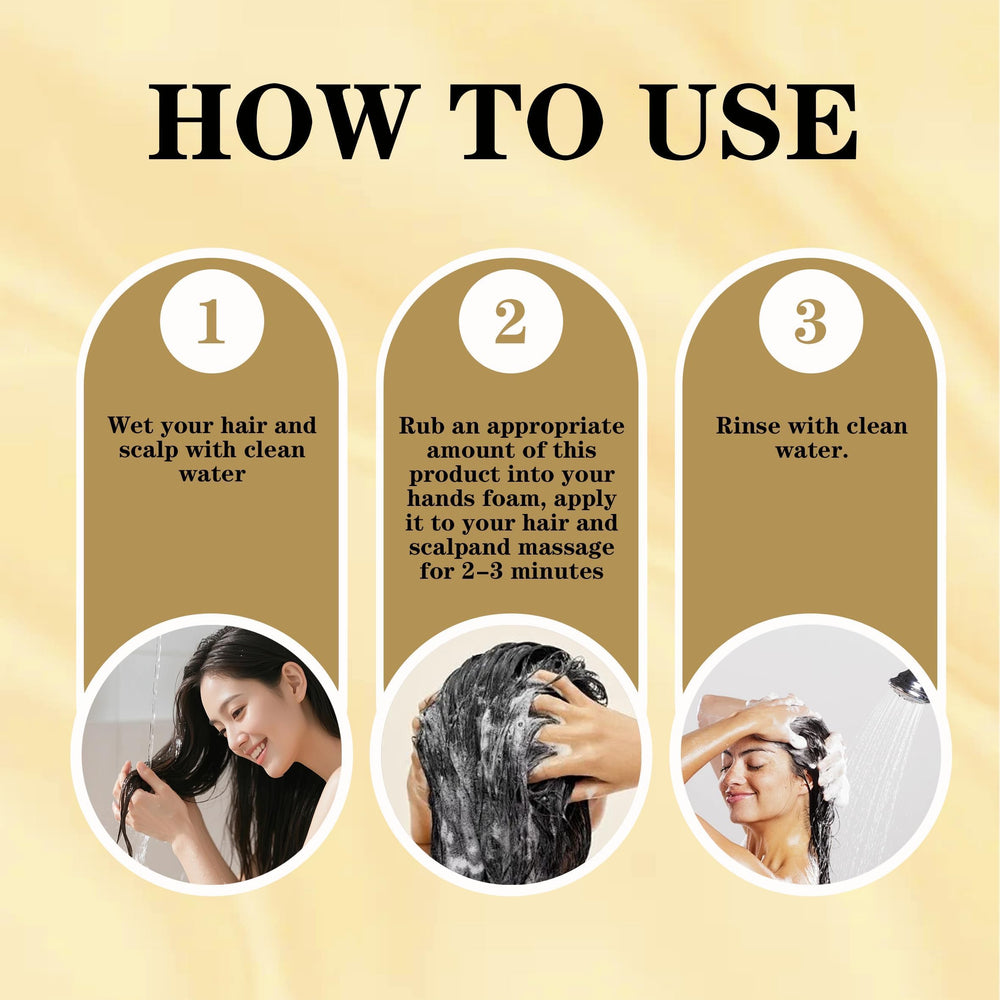 Bership shampoo with botanical extracts focusing on nourished roots and balanced scalp
