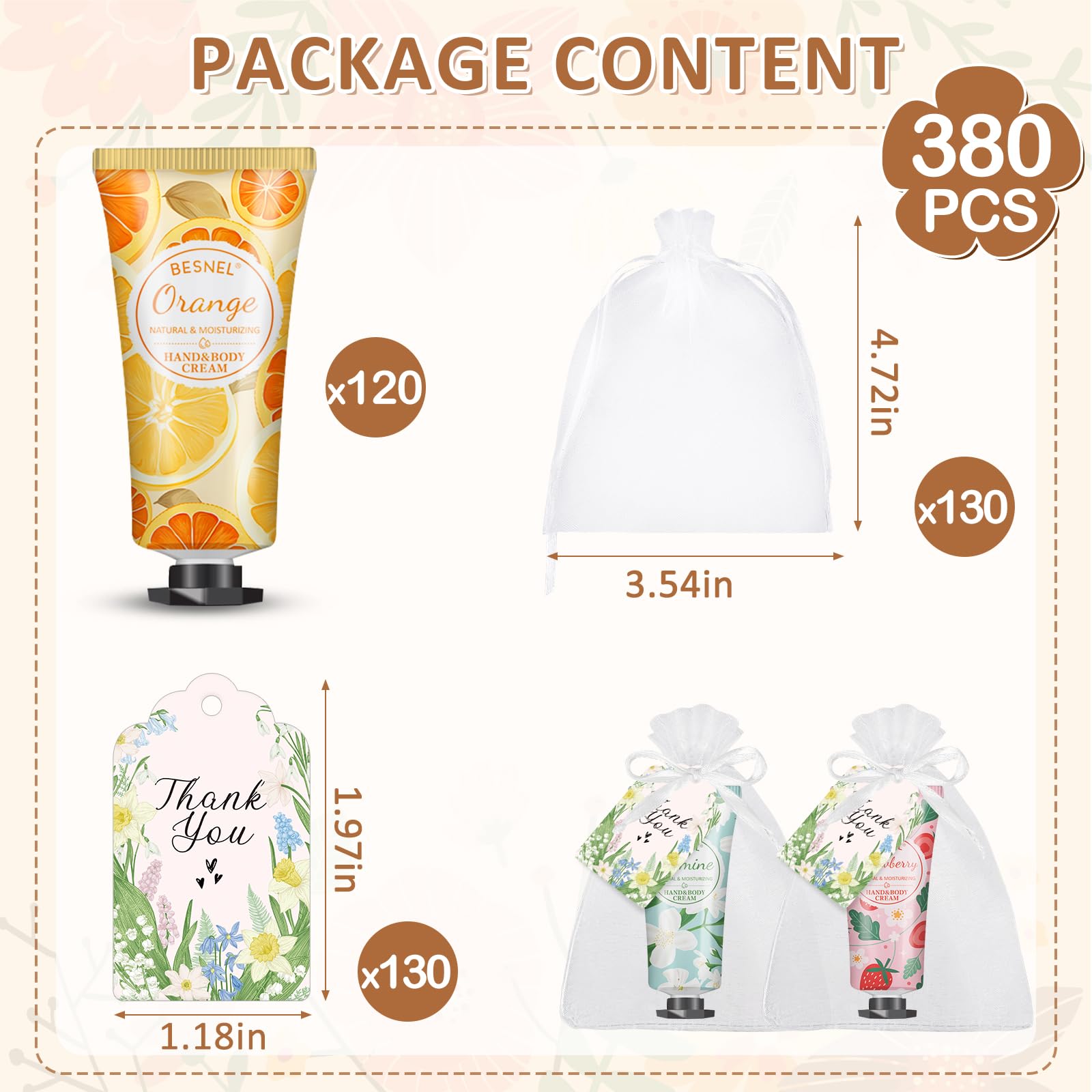 Assorted BESNEL fragrances tubes emphasizing variety and easy swapping