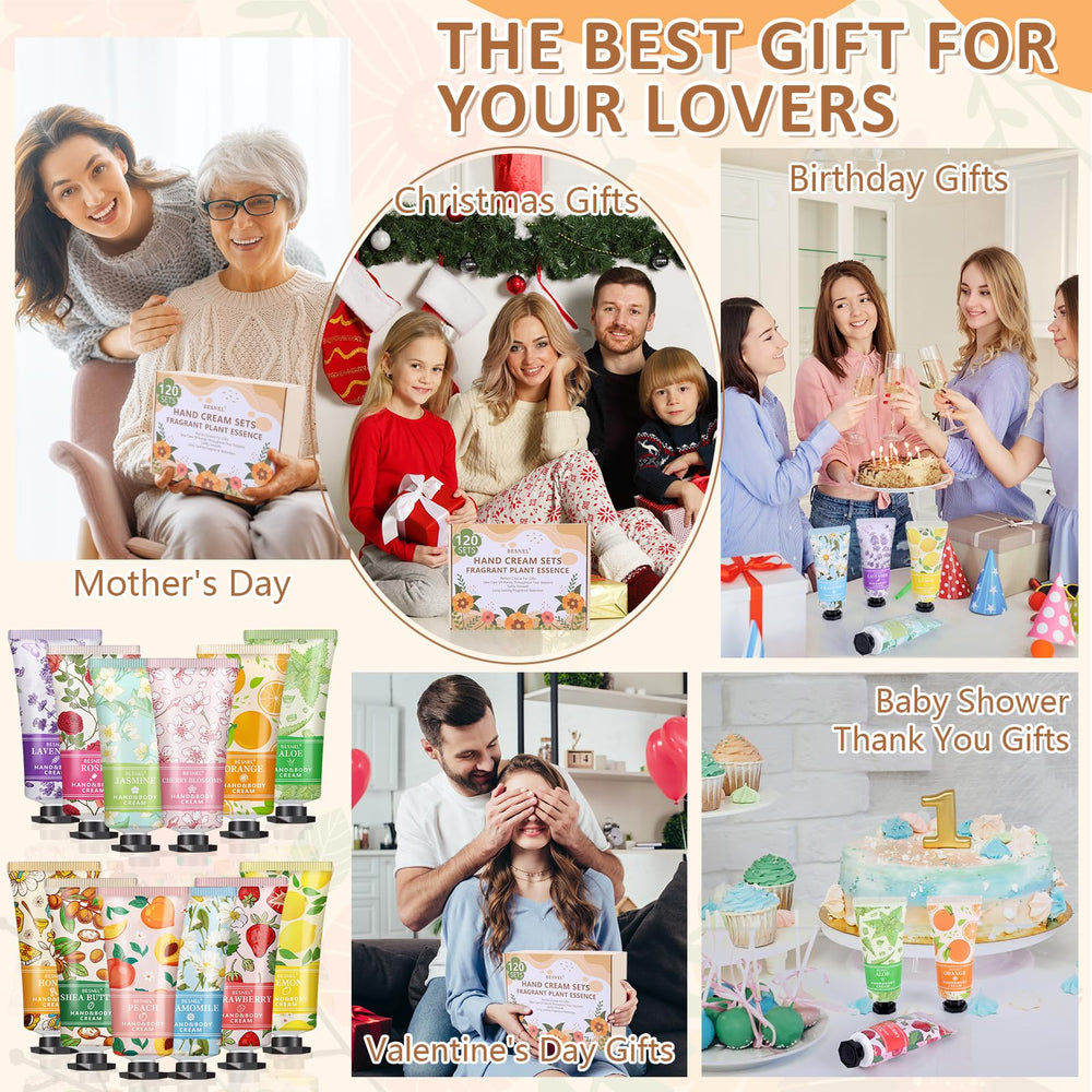 Bulk packaging holiday display concept for BESNEL hand creams