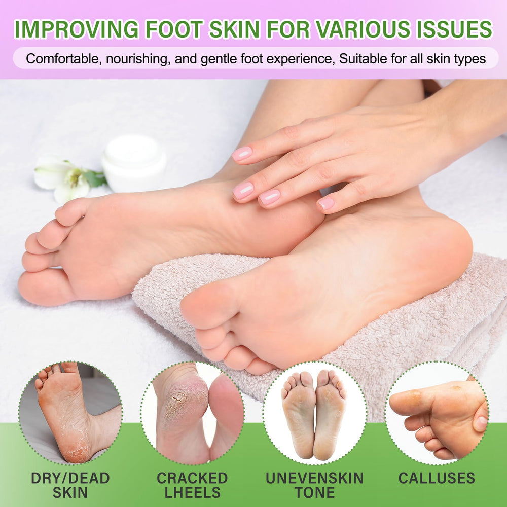 BESNEL unisex fit foot masks suited to all foot shapes