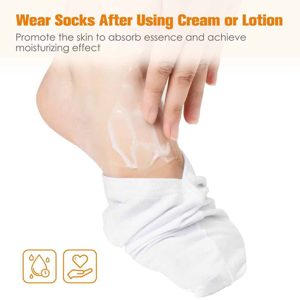 BESSLEE sleep cotton socks demonstrate moisture retention for durable use
