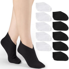 BESSLEE sleep cotton socks regular size in black and white