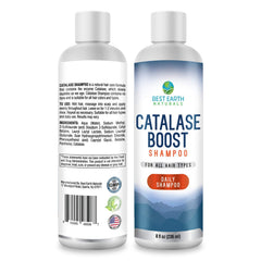 Best Earth Naturals Catalase Conditioner 8oz bottle for softness and shine.