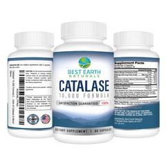 Best Earth Naturals Catalase Shampoo 8oz bottle for clean, nourished hair.
