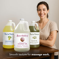 Best of Nature hair care oil to help soften ends without heaviness.