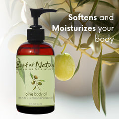 Best of Nature olive oil skincare for elasticity and nourishment.