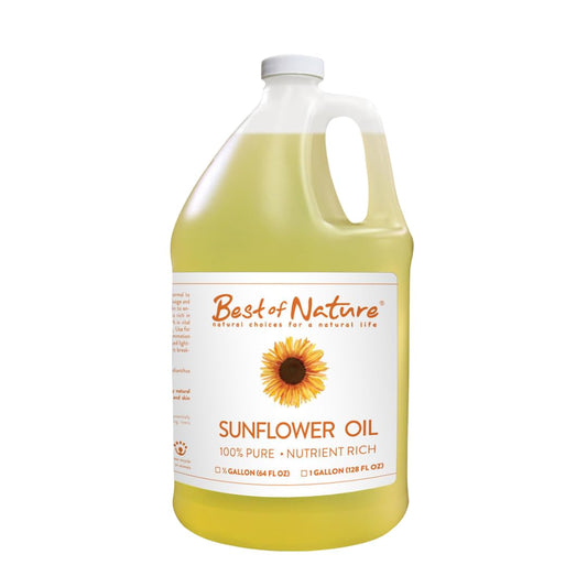 Best of Nature Sunflower Massage Oil bottle ready for daily skin hydration