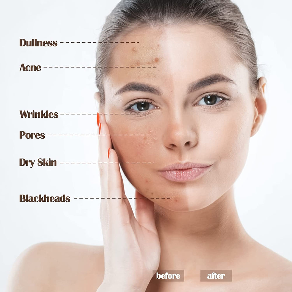 Foundation in use under lighting to highlight natural radiance.
