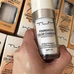 BestLand TLM Colour Changing Foundation beads image highlights shade-sensing beads for adaptive color.