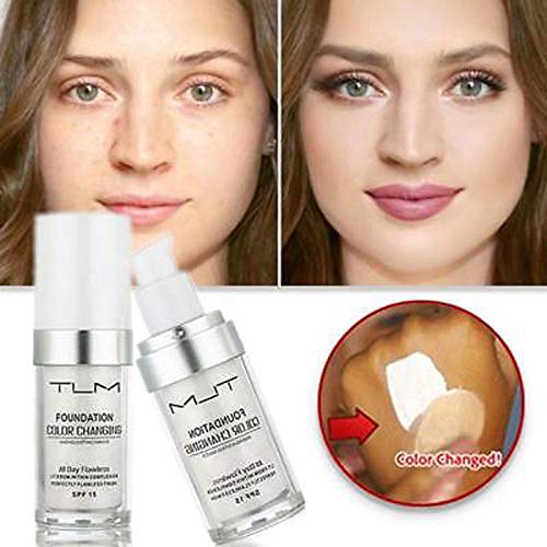 BestLand TLM Colour Changing Foundation SPF 15 icon emphasizes daily sun protection for foundation wear.