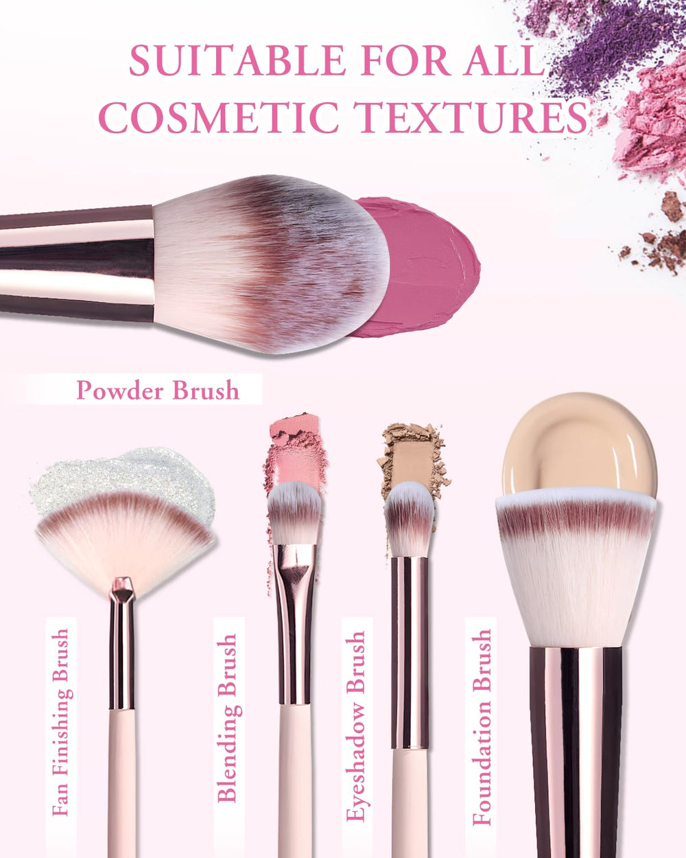 BESTOPE PRO LED mirror holder assists precise makeup application