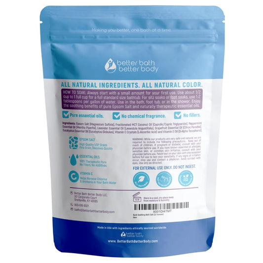 Better Bath Better Body easy press-lock seal shown for secure resealing after bath