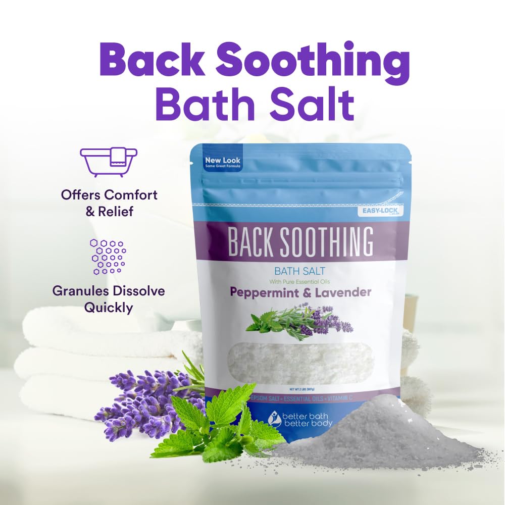 Better Bath Better Body lavender oil enhances calming aroma during a soak