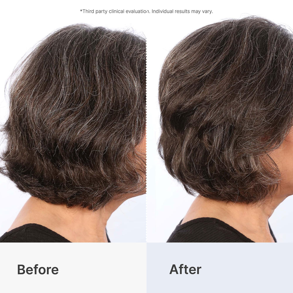 Better Not Younger hairspray brushable-hold enables flexible styling without stiffness.