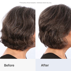 Better Not Younger hairspray brushable-hold enables flexible styling without stiffness.