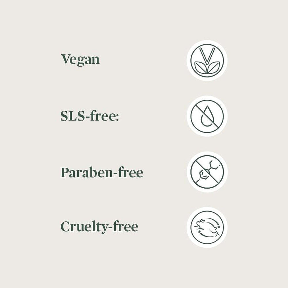 Close-up of Burdock, Bamboo, and Mango Butter ingredients offering nutrient-rich care
