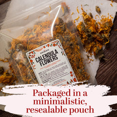 Better Shea Butter calendula flowers for pet snacks, a gentle nibble for small mammals.