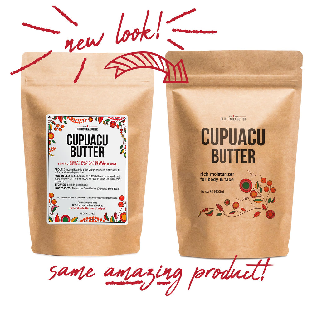 Better Shea Butter Cupuacu Butter smooth, creamy texture on skin
