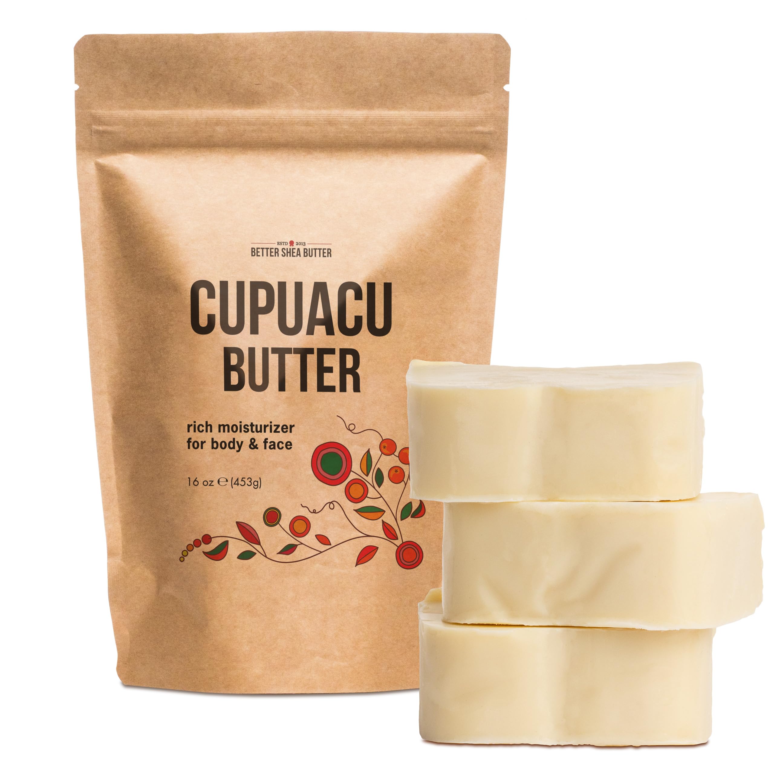 Better Shea Butter Cupuacu Butter melts on skin for easy hydration