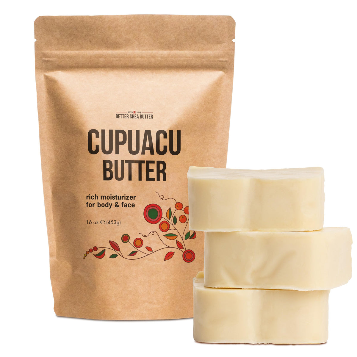 Better Shea Butter Cupuacu Butter melts on skin for easy hydration
