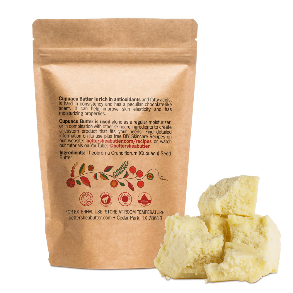 Better Shea Butter Cupuacu Butter ideal for soap making formulations