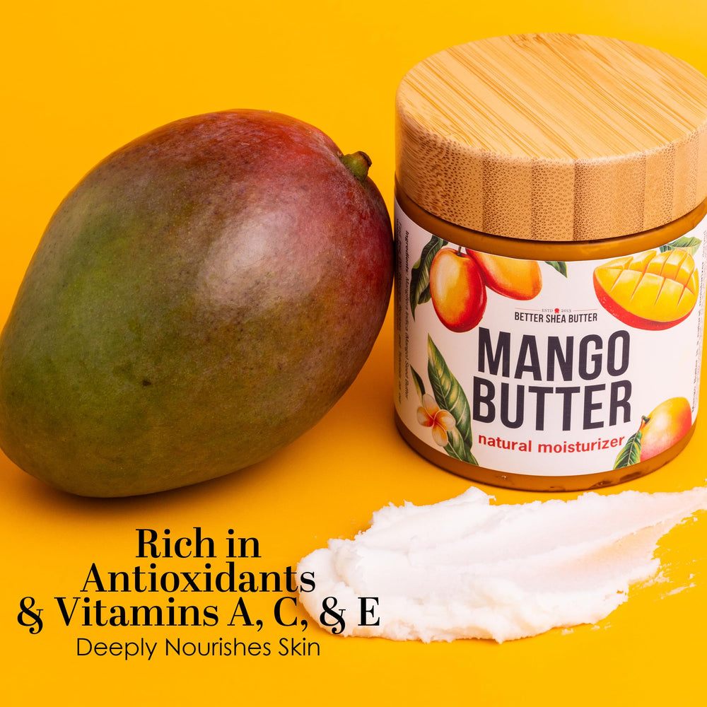 Better Shea Butter mango butter as a body butter base for DIY.