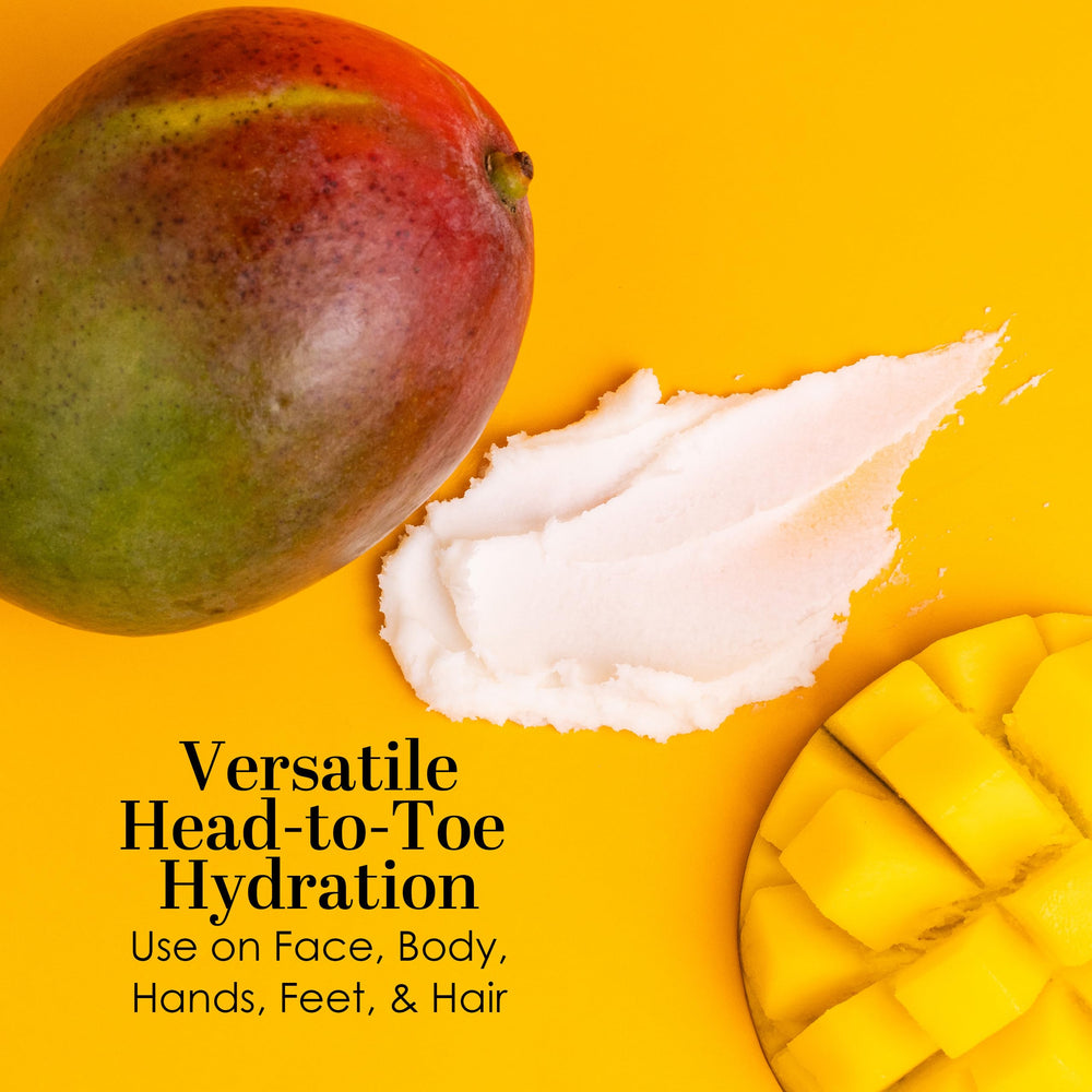 Better Shea Butter mango butter for the face—nourishing hydration.