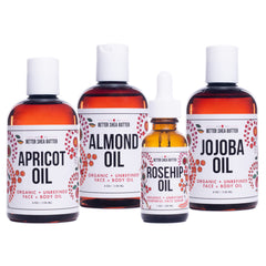 Better Shea Butter Organic Rosehip Oil for gua sha massage sessions