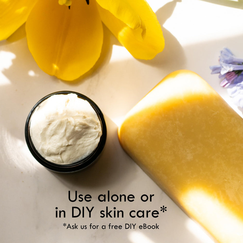 Better Shea Butter Raw Cocoa Butter Face Moisturizer absorbs quickly for a gentle finish.