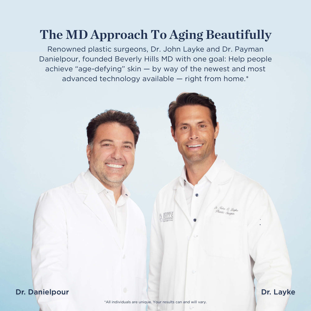 Label close-up highlighting key ingredients HydraFirm and Niacinamide