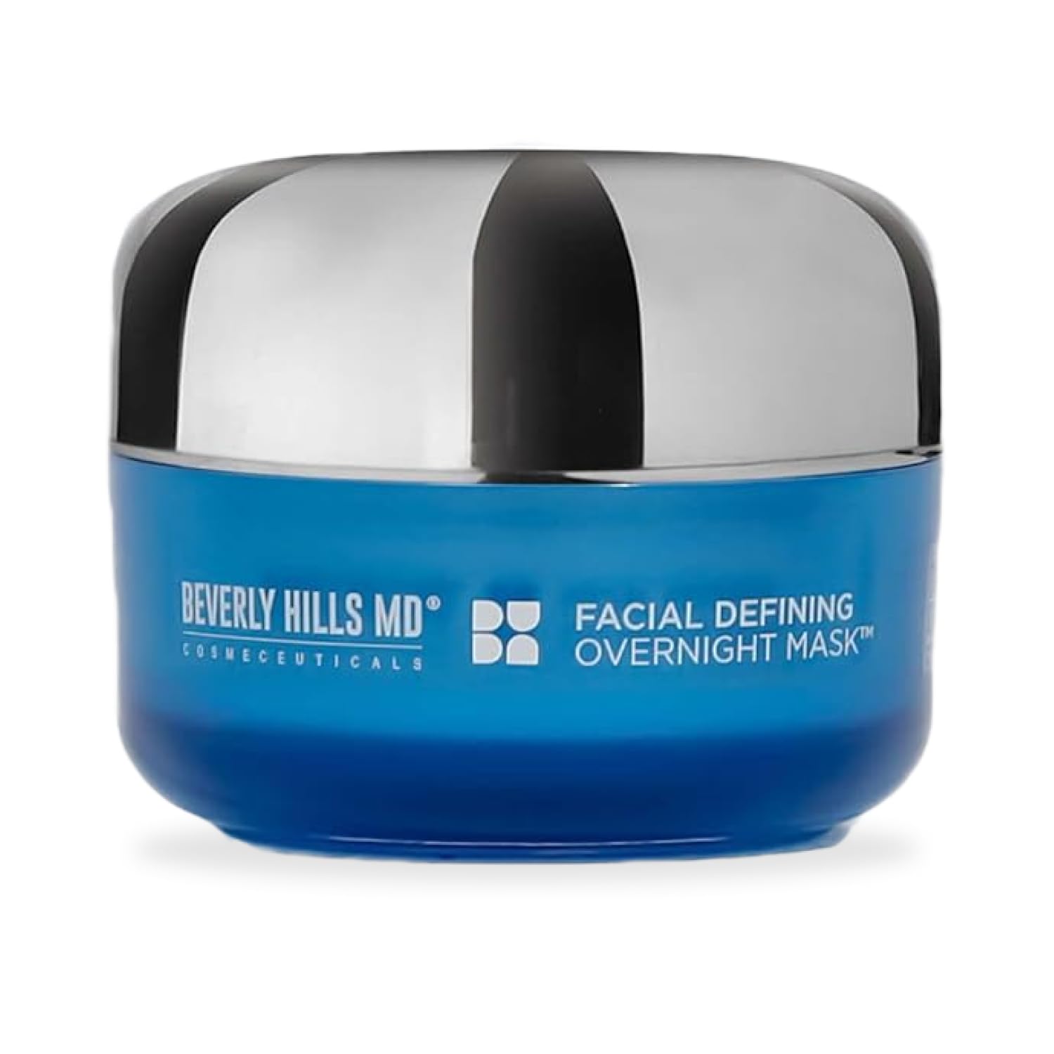Beverly Hills MD Facial Defining Overnight Mask bottle for nighttime plumping.