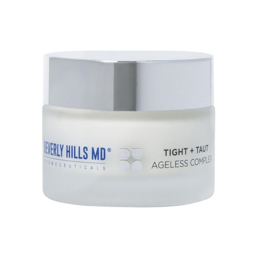 Beverly Hills MD Tight + Taut bottle close-up for premium anti aging care