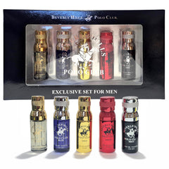 Beverly Hills Polo Club Gold mini EDT bottle for on-the-go scent versatility.