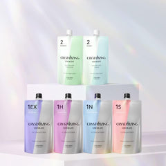 Beverly straight hair finish closeup highlights shine and healthy looking strands
