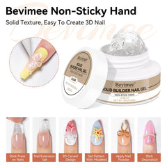 Bevimee dual nail forms kit for precise extensions at home