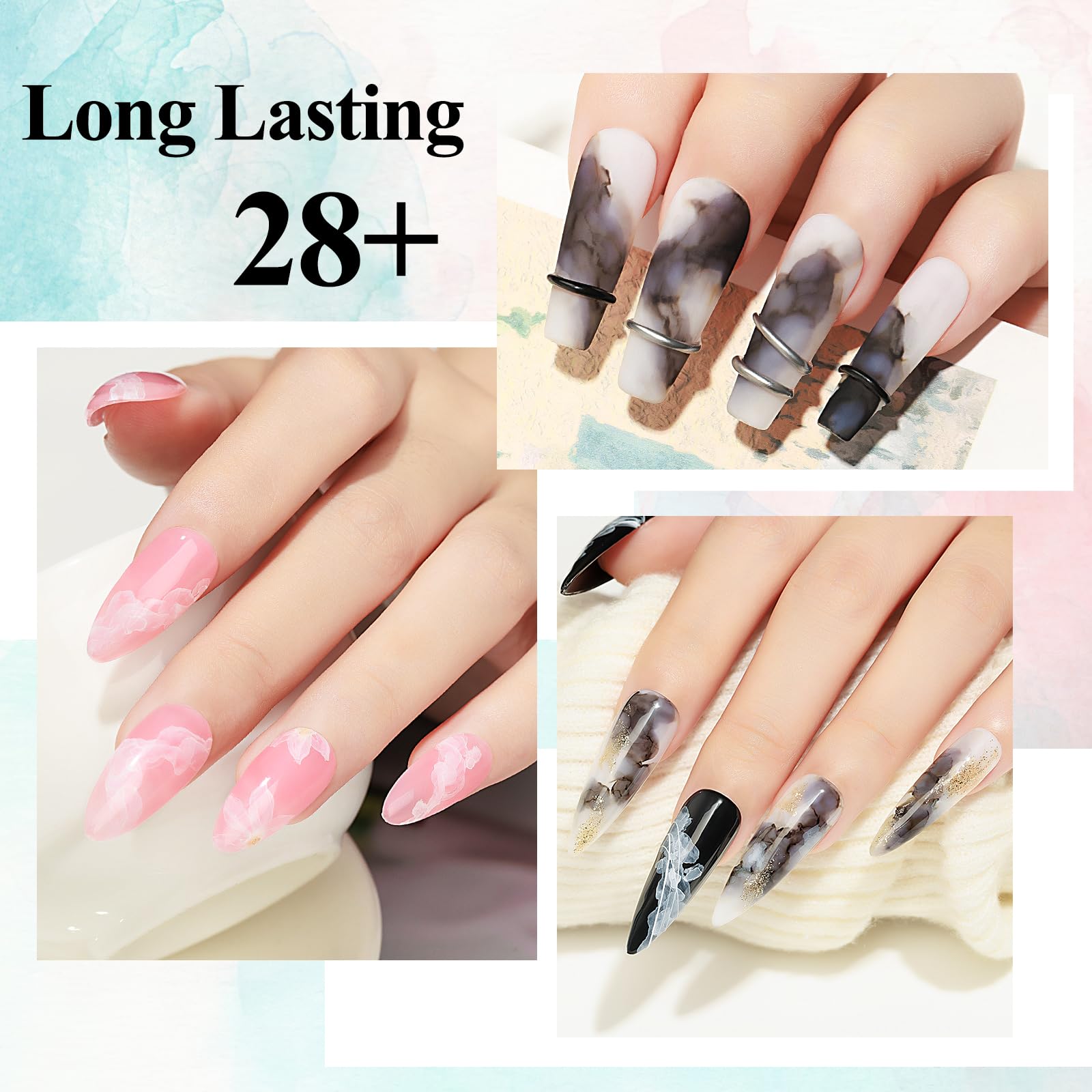 Bevimee Flower-design bloom options for creative nail art.