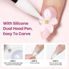 Bevimee non-stick texture allows hands-on shaping without mess