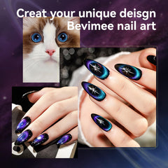 Bevimee non-toxic resin formula supports gentle nail care.