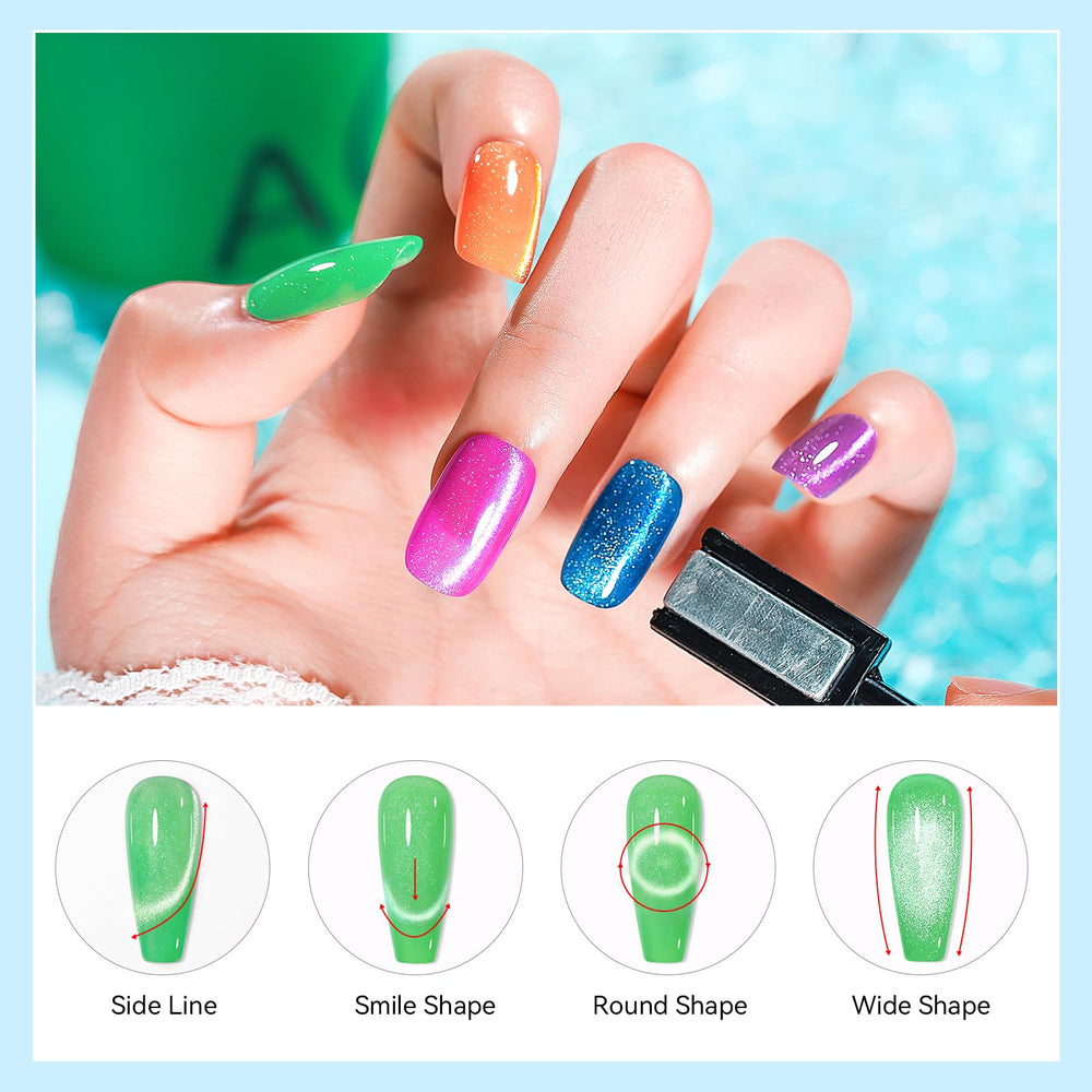 Bevimee salon-display kit presents a professional at-home manicure vibe