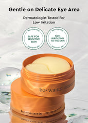 BE+WANTS bewants 60-patch set supports a quick, daily eye care routine.