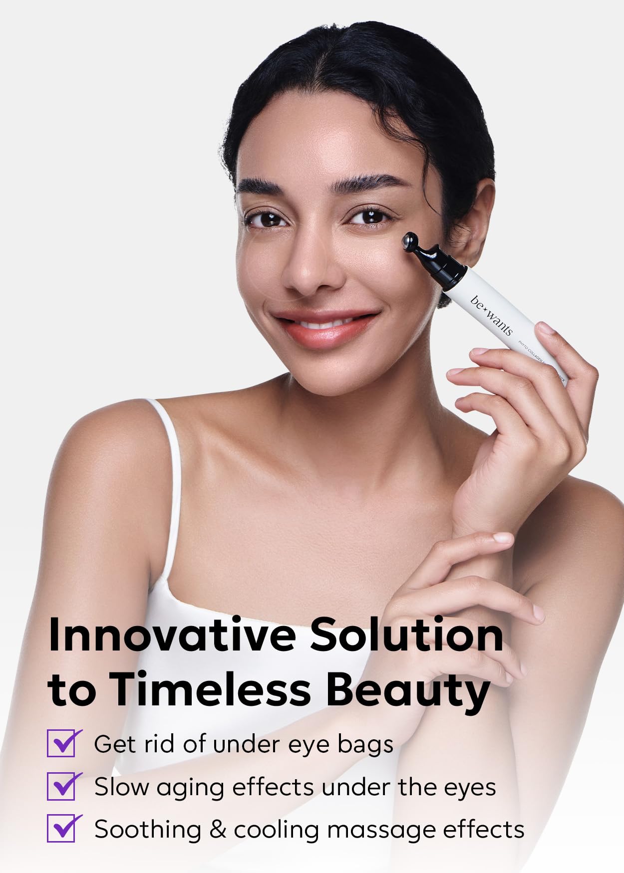 bewants hypoallergenic eye serum for delicate skin around the eyes