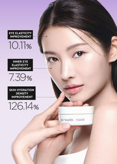 BE+WANTS hydrogel under-eye patches provide strong adhesion for comfortable wear.
