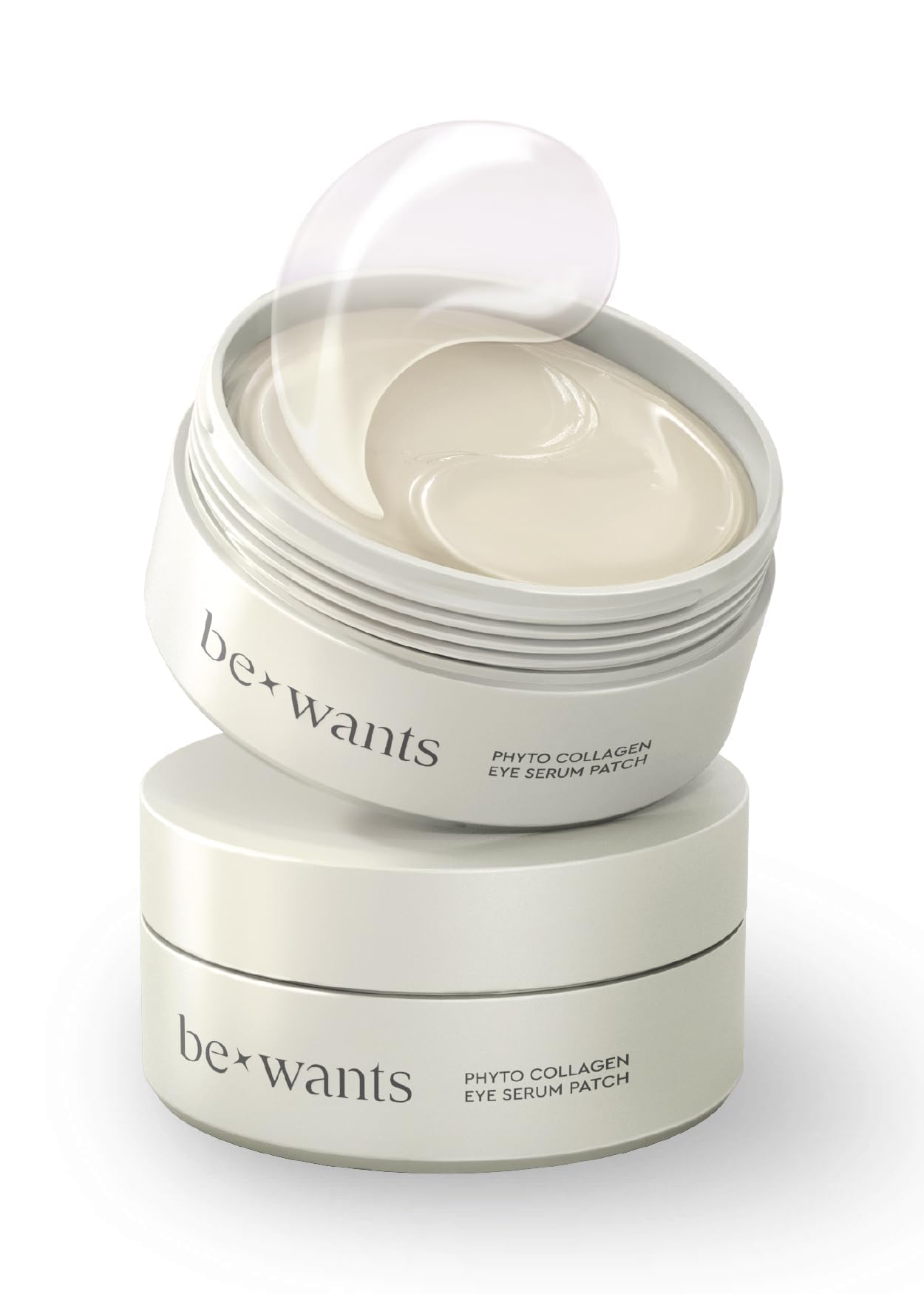 BE+WANTS bewants under-eye patches packaging in a compact box for daily use.