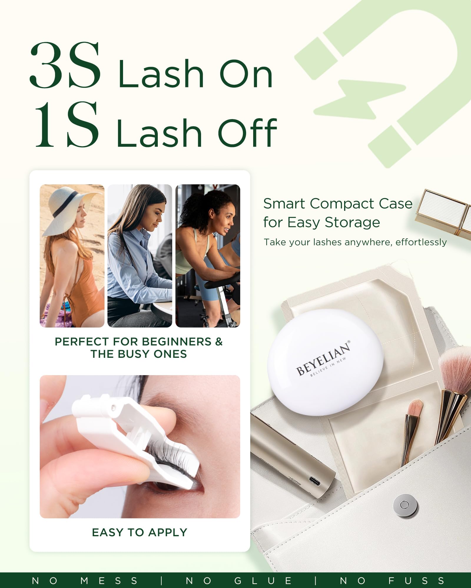 BEYELIAN Clear instructions and applicator ensure effortless use.