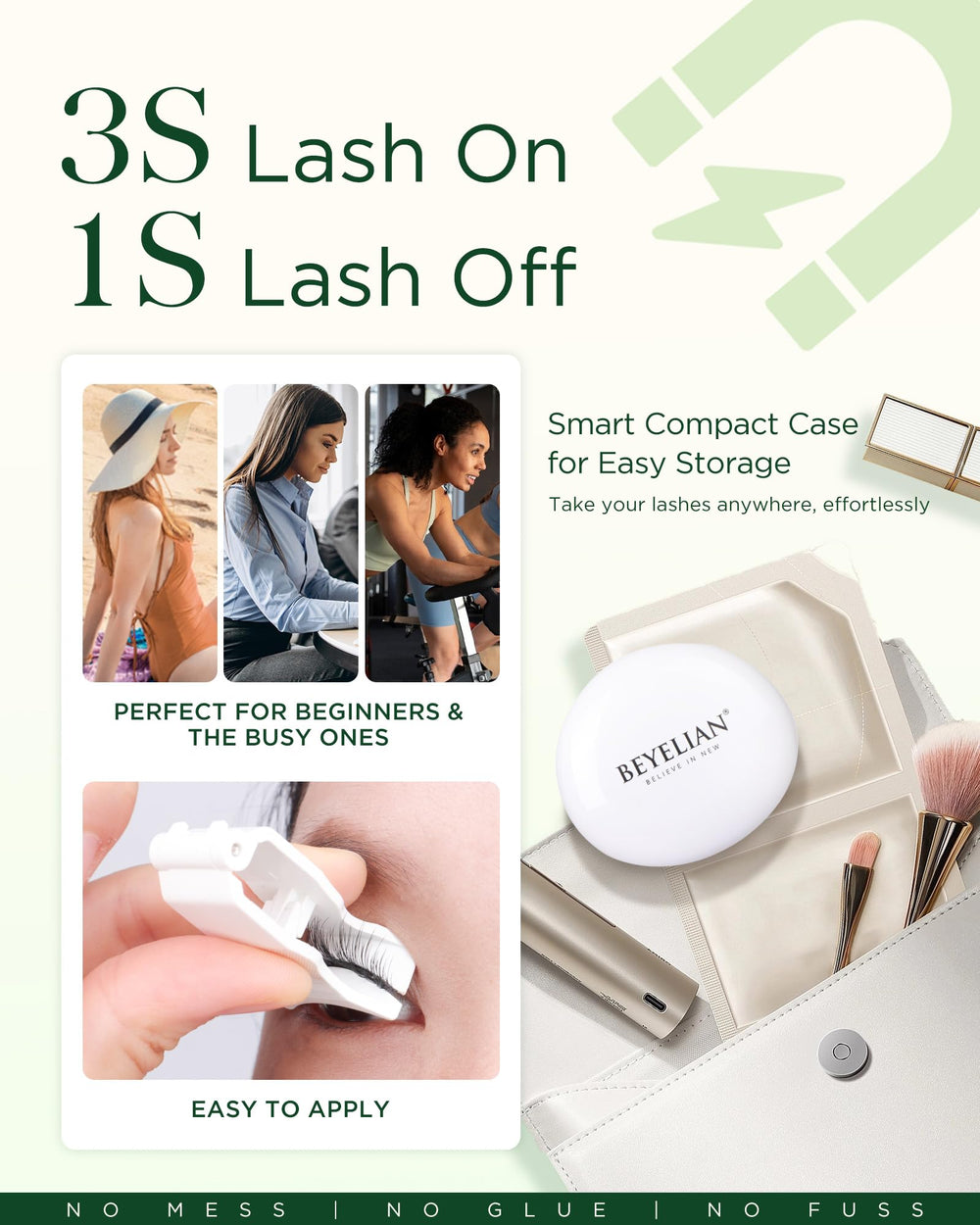 BEYELIAN Clear instructions and applicator ensure effortless use.