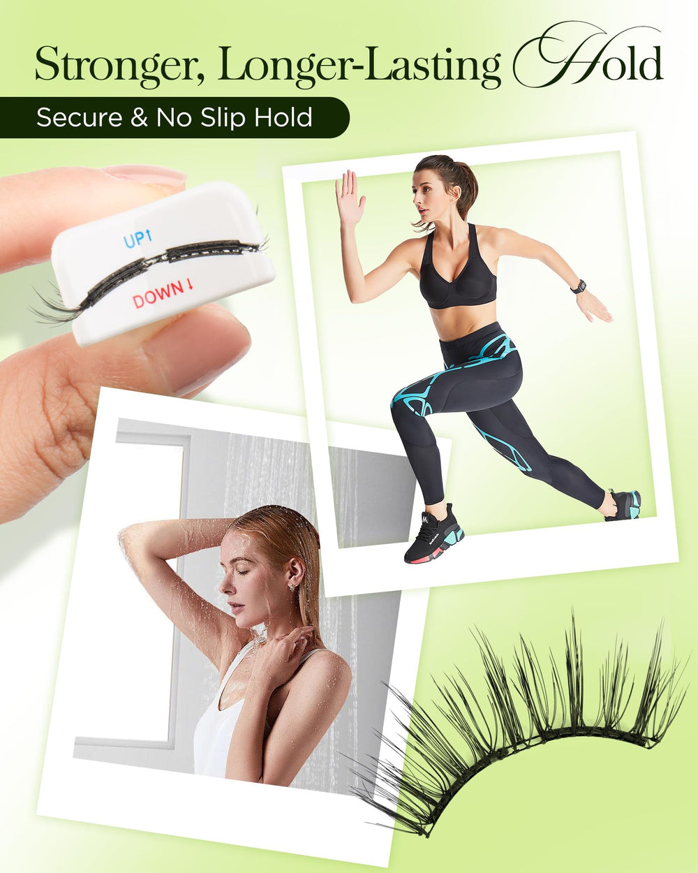 BEYELIAN magnetic eyelashes with applicator included simplifies placement and removal