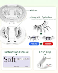 BEYELIAN Soft Magnetic Strips provide comfortable wear that blends with natural lashes.
